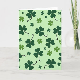 Lucky Clovers Lente Kaart