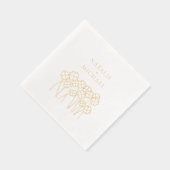 Lucky Clovers Shamrocks Élégants noms Mariage (Droite)