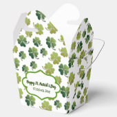 Lucky clovers voor Saint Patrick's Day Bedankdoosjes (Geopend)