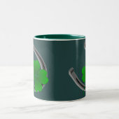 Lucky Coffee Cup St. Patrick's Day Shamrock Mok (Center)