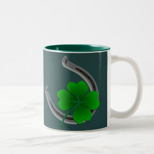 Lucky Coffee Cup St. Patrick's Day Shamrock Mug