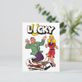 Lucky - Comic Book Hoesje Briefkaart (Staand voorkant)