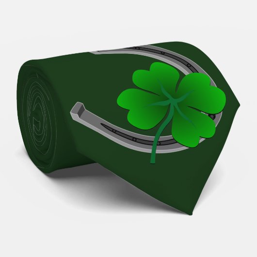 Lucky Cravate St. Patrick's Day Cravate Lucky Neck (Roulé)