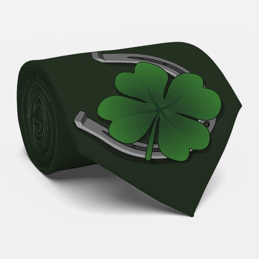 Lucky Cravate St. Patrick's Day Cravate Lucky Neck (Roulé)