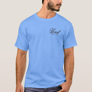 Lucky Dad Since (in je geboortejaar gezet)! T-shirt