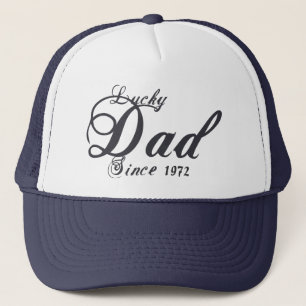 Lucky Dad Since (in je geboortejaar gezet)! Trucker Pet