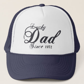 Lucky Dad Since (in je geboortejaar gezet)! Trucker Pet