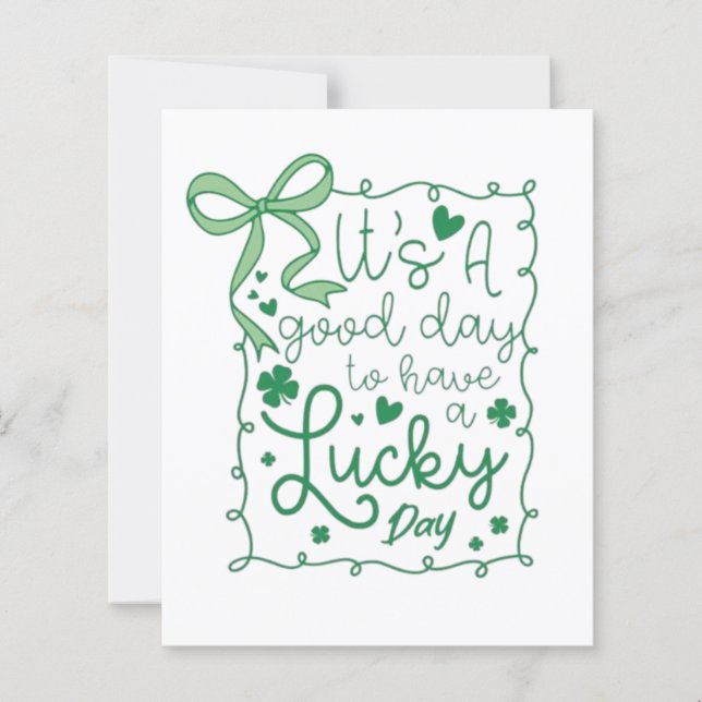 Lucky Day (Voorkant)