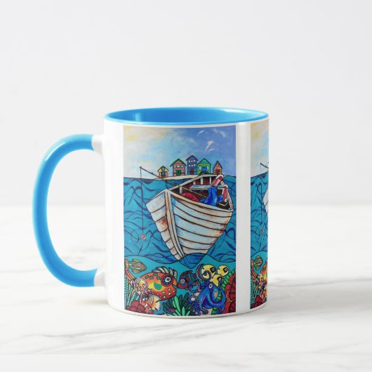 "Lucky Day" Beverage Mug (Gauche)