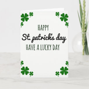 Lucky Day Nepgoud Foliekaart Kaart