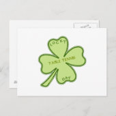 Lucky Day Ping Pong Briefkaart (Voorkant / Achterkant)