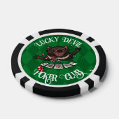 Lucky Devil Poker Club Grappige Tasmaanse Duivel K Chips (Enkel)