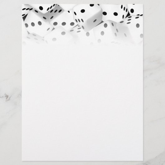 Lucky dice flyer (Voorkant)