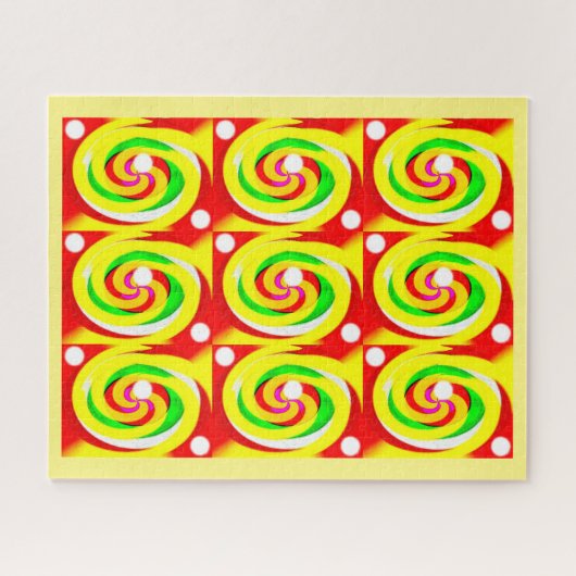 Lucky dice legpuzzel (Horizontaal)
