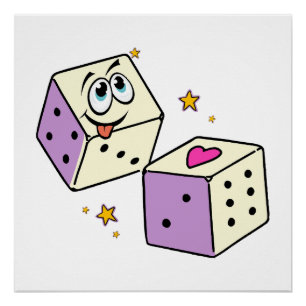 Lucky Dice Perfect Poster