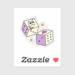 Lucky Dice Sticker