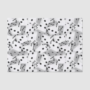 Lucky dice tissuepapier