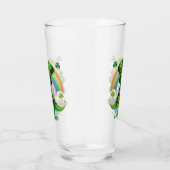 Lucky Dino St. Patrick’s Day Drinking Glass Glas (Rechts)