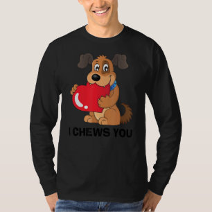 Lucky Dog Animal Rescue Ik kauwt je T-shirt