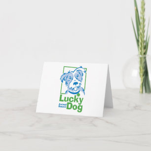 Lucky Dog Briefpapier kaarten Notitiekaartje