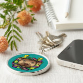 Lucky Dog Sleutelhanger (Zijkant)