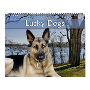 Lucky Dogs Calendar German Shepherd en meer Kalender