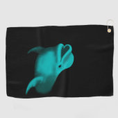 Lucky Dolphin Golfhanddoek (Horizontaal)