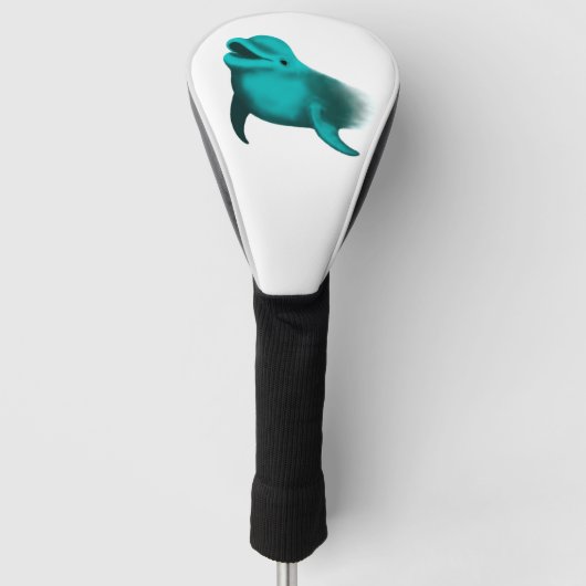 Lucky Dolphin Golfheadcover (Voorkant)