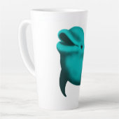 Lucky Dolphin Latte Mok (Linkerhoek)