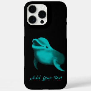 Lucky Dolphin - Voeg Jouw tekst toe iPhone 16 Pro Max Hoesje