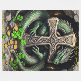 Lucky Dragon Fleece Deken