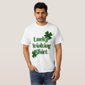 Lucky Drink Shirt - St. Patrick's Day (Voorkant volledig)