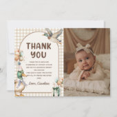 Lucky Duck Balloon Anniversaire Photo Carte de rem (Devant)