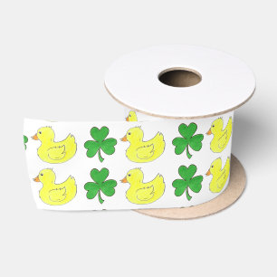 Lucky Duck Shamrock Happy St. Patrick's Day Lint
