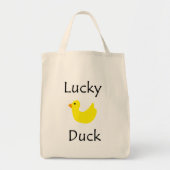 Lucky Duck Tote Bag (Voorkant)