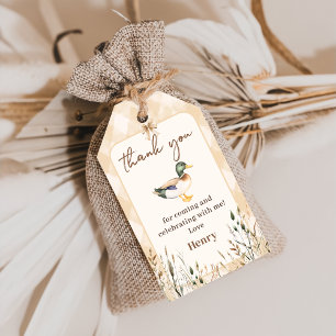 Lucky Duck Verjaardag Gift Labels Cadeaulabel