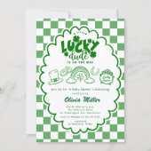 Lucky Dude Baby Shower Invitation (Devant)
