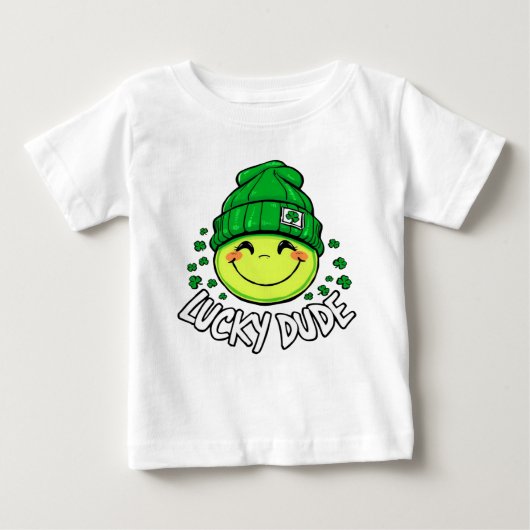 Lucky Dude Smile Face St. Patrick's Day (Voorkant)