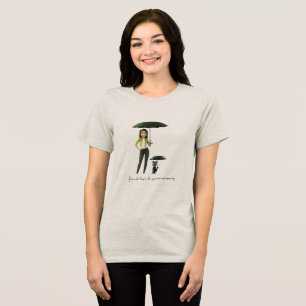Lucky Duo - Geïnspireerd door Luck Movie   Meisje  Tri-Blend Shirt
