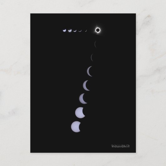 Lucky Eclipse Briefkaart (Voorkant)