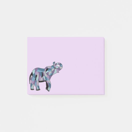 Lucky Elephant Post-it® notes (Voorkant)