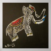 Lucky Elephant Poster (Voorkant)