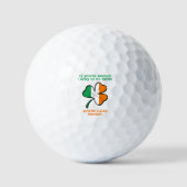 Lucky enough to be Irish Golfballen (Voorkant)