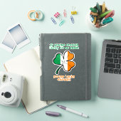 Lucky enough to be Irish Sticker (iPad Cover)