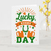 Lucky Every Day Card Kaart (Gele Bloem)
