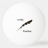Lucky Feather Ping Pong Ball (Achterkant)