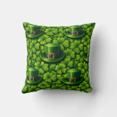Lucky for leaf clover Saint Patrick's Day have a g Kussen (Achterkant)