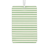 Lucky Four Leaf Clover Green Stripe Pine Iers Luchtverfrisser (Achterkant)