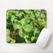 Lucky Four Leaf Clover Muismat (Met muis)