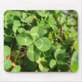 Lucky Four Leaf Clover Muismat (Voorkant)